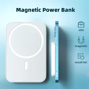 Wireless Magnetic Power Bank MagSafe Battery Pack For iPhone 16 15 14 US Stock - Picture 1 of 23
