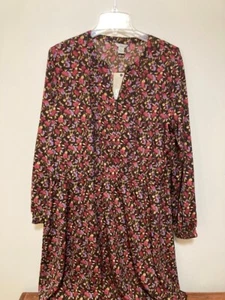 Bass Floral Print Dress, XL, NWT - Picture 1 of 4