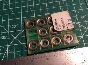 10 Pc Valenite Widia Round Carbide Inserts RCMT1606MOT-X TTM New (3) - Picture 1 of 3