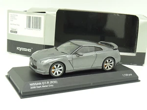 Kyosho 1/43 - Nissan GTR R35 2008 Grise - Picture 1 of 2