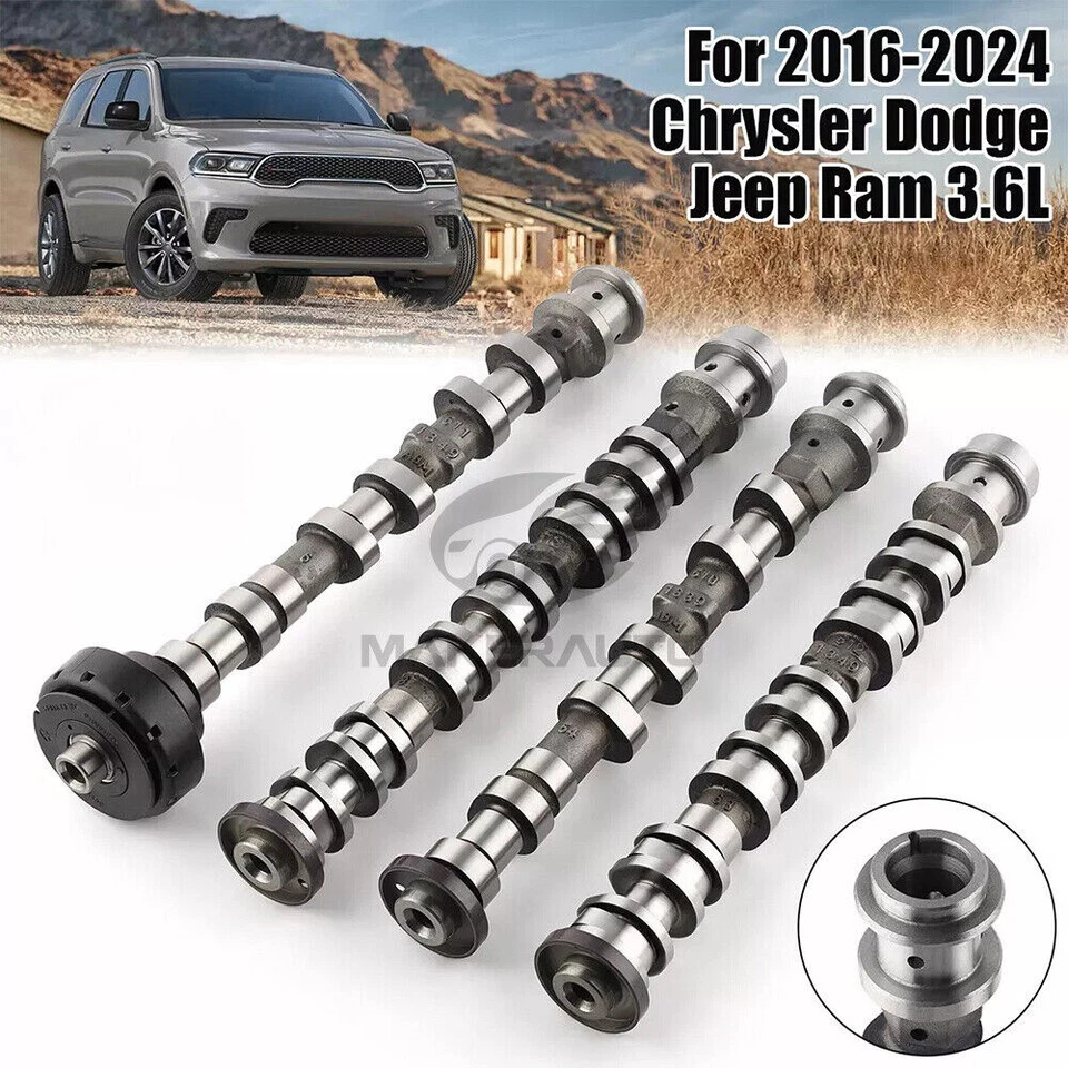 Kit de árbol de levas de 3,6 L para Jeep Grand Cherokee Jeep Wrangler Dodge Ram 1500 2016-24 Foto 1 de 1