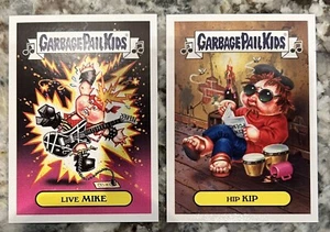 2017 Garbage Pail Kids - Battle of the Bands lot Botb Classic Rock Stickers - Picture 1 of 2