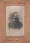 ALBERTO FRANCHETTI - italienischer Komponist - Original Vintage handgezeichnetes Foto - 1906