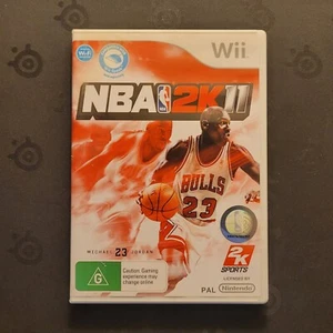 NBA 2K11 Nintendo Wii Game 2010 PAL Version Complete In Box TESTED & WORKING - Picture 1 of 4