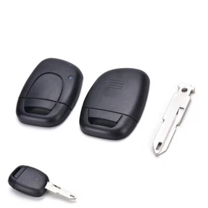 Remote Key Blank Shell 1 Button Fob Case fits RENAULT Twingo Clio Kangoo Mast $i - Foto 1 di 12
