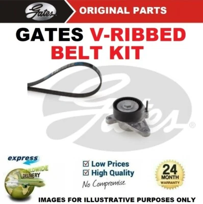 GATES FAN BELT PULLEY KIT for SKODA SUPERB 2.0 TDI 4x4 2015->on - Image 1 of 4