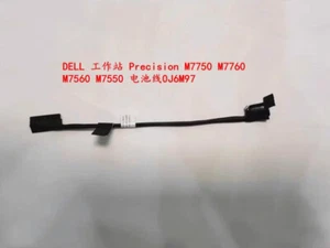 Battery Cable 0J6M97 0N11W2 For Dell Precision 7750 7760 7550 7560 7660 Parts ~~ - Afbeelding 1 van 3