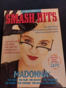 SMASH HITS Magazine JULY AUGUST 1987 Madonna Pet Shop Beastie Wet Wet Echo 339LN - Imagen 1 de 14