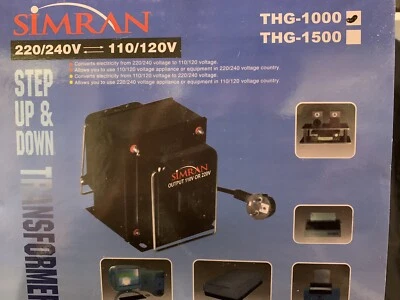 Simran Step Up & Down Transformer - THG-1000 - Image 1 of 2