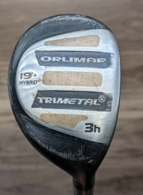 RH ORLIMAR TRIMETAL 19 Degree 3h HYBRID in Orlimar Graphite Stiff Flex Shaft - Image 1 of 4