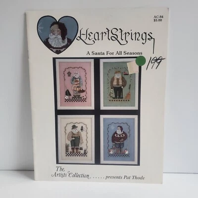 A Santa For all Seasons Cross Stitch Pattern Artist Collection Ac-84 1994 - Image 1 of 4
