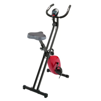 Heimtrainer Fahrrad Ergometer Fitnesstraining Trainingscomputer mit LC-Display - Bild 1 von 4