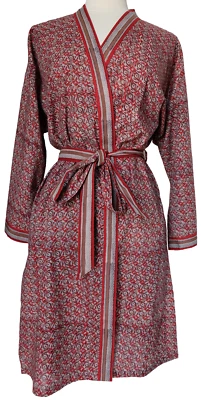 Bata kimono Anokhi - óxido - hasta la rodilla - 100% algodón - talla única Foto 1 de 4