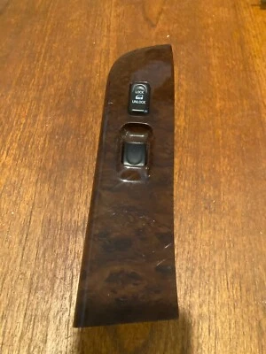 98-02 ISUZU RODEO LADO PASAJERO DELANTERO DERECHO INTERRUPTOR BLOQUEO 897232-5140 madera Foto 1 de 4