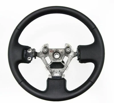 Lenkrad beziehen mit Leder für Nissan Micra 3 Bj. 2003-2010 NEU LEDER - Bild 1 von 4