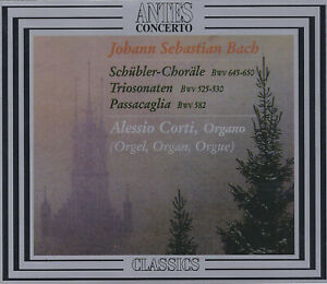 Johann Sebastian Bach (1685-1750) • Orgelwerke 2 CDs • Alessio Corti