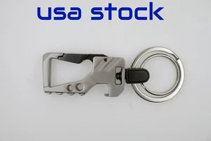 Keychain Bottle Opener Carabiner Car Key Chains - Picture 1 of 2