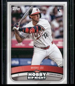 2025 Topps Hobby Rip Night - Brooks Lee #14 (RC) - Picture 1 of 2
