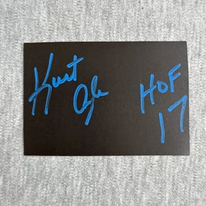 Kurt Angle HOF 17 autógrafo firmado IP automático - Imagen 1 de 2