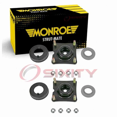 2 pc Monroe Strut-Mate Front Suspension Strut Mounts for 2005-2011 Mercury kj - Image 1 of 4
