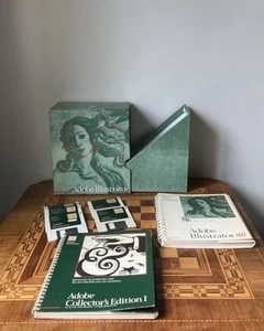 Adobe Illustrator 88 Apple Macintosh OS Vintage Software - Foto 1 di 16