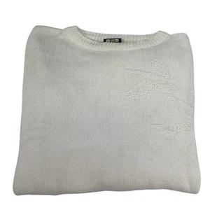 Suéter De Colección Ducks Unlimited Cuello Redondo Crema con Patos Voladores en Relieve y Pantano Med - Imagen 1 de 12