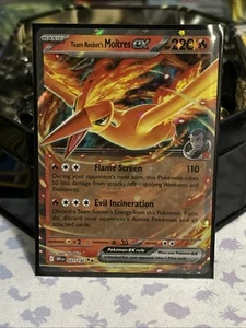 Team Rockets Moltres EX 31/182 Sv10: Destined Rivals Holo - Picture 1 of 1