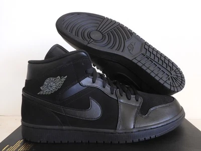 NIKE AIR JORDAN 1 NEGRO MEDIO-GRIS OSCURO-NEGRO TALLA 15 [554724-050] Foto 1 de 4