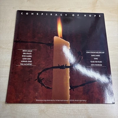 Paul McCartney, Peter Gabriel, Tears For Fears Conspiracy Of Hope LP 12“ Vinyl - Bild 1 von 4