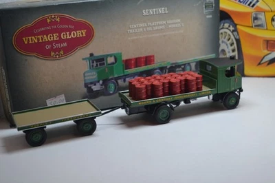 CORGI VINTAGE STEAM - SENTINEL PLATFORM WAGON - MORRIS & CO - 1:50 SCALE 80008 - Image 1 of 4