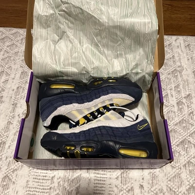 Eric Koston x Nike SB x Air Max 95 Obsidian Speed Yellow Size 9 NEW - Image 1 of 4