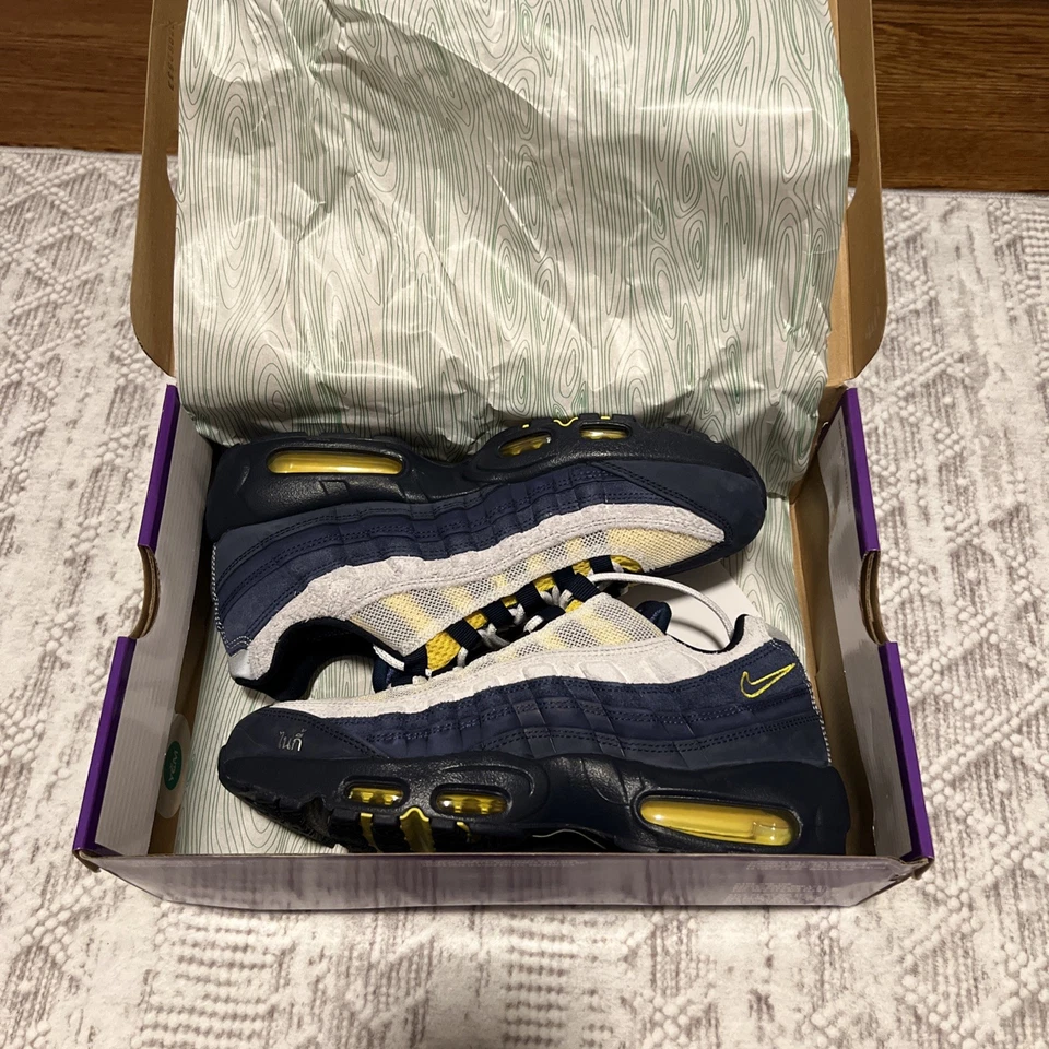 Eric Koston x Nike SB x Air Max 95 Obsidian Speed Amarillo Talla 9 NUEVO Foto 1 de 4