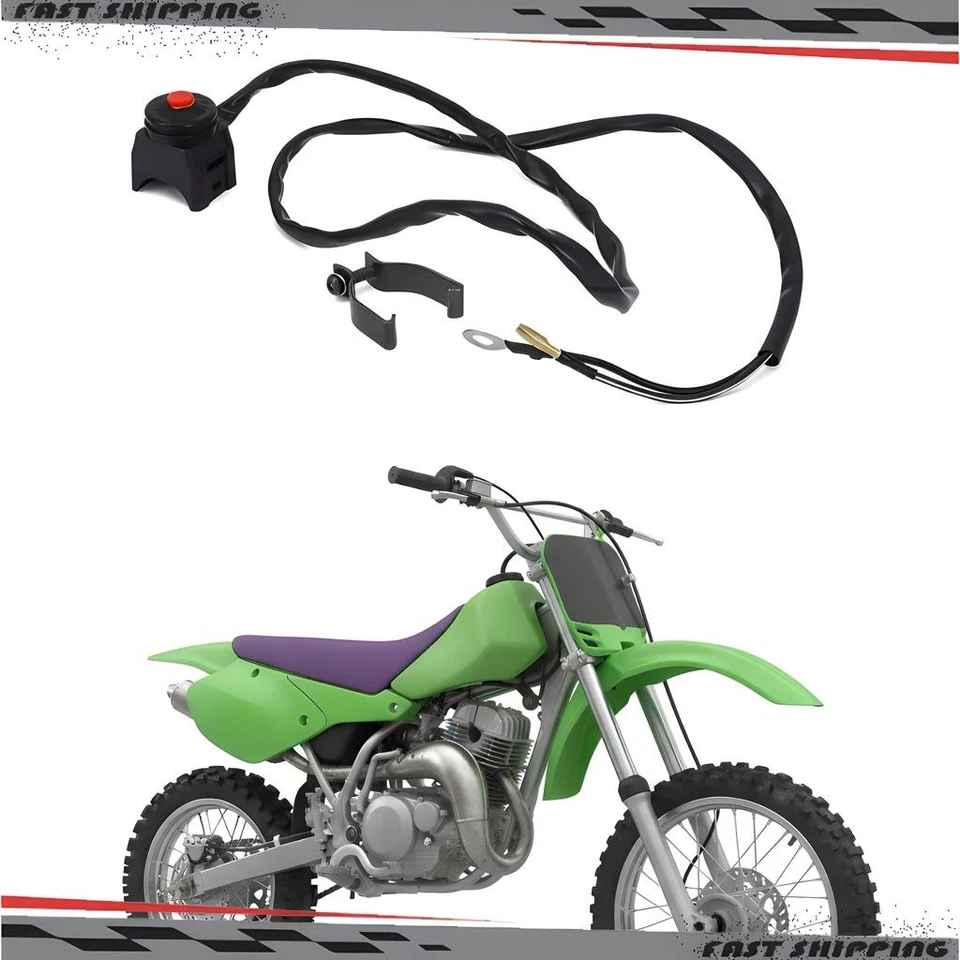Kit de botón interruptor de apagado del motor 24807492 EE. UU. NUEVO para Kawasaki PARA Suzuki KX60/KX65 Foto 1 de 4