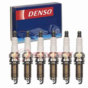 6 pc Denso Spark Plugs for 2014-2016 Acura RLX 3.5L V6 Ignition Secondary wl - Picture 1 of 5