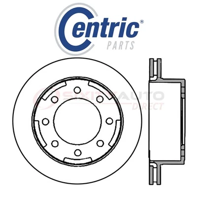 Centric High Carbon Alloy Brake Disc Rotor for 2007 GMC Sierra 2500 HD bz Foto 1 de 4