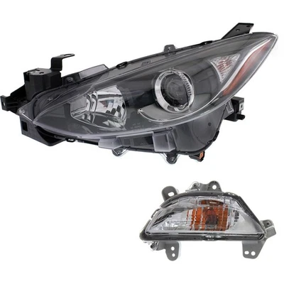 New Auto Light Kit Driver Left Side LH Hand for Mazda 3 Sport 2014-2016 - Image 1 of 4