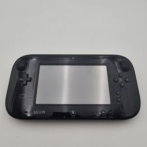 Gamepad Nintendo Wii U solo negro WUP-010 (EE. UU.) con lápiz óptico - Imagen 1 de 15