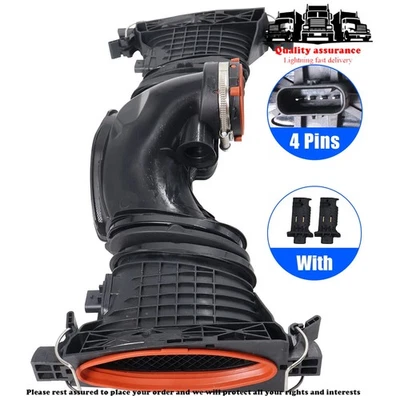 6420900048 Air Intake Duct w/ Air Mass Sensor For Mercedes-Benz GL350 ML350 3.0L - Image 1 of 4