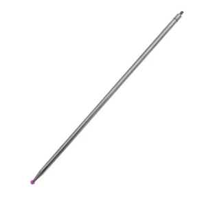 Contact Points For Brown & Sharpe Dial Test Indicator 2mm Ruby Ball 100mm Long - Picture 1 of 5