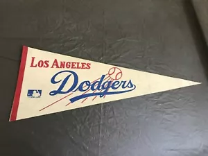 WES PARKER SIGNIERT 1970 LOS ANGELES DODGERS WIMPEL - Bild 1 von 3