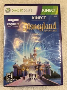 Xbox 360 Kinect Disneyland Adventures Microsoft Disney Mickey Goofy Frozen - Picture 1 of 4