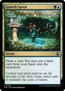 MTG ~ Growth Spiral ~ Modern Horizons 3 Commander ~ Near Mint ~ Common - Picture 1 of 1