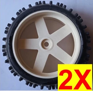 RC buggy car tyre 1/8 radius = 115mm wide = 60mm wheel scale - Picture 1 of 2