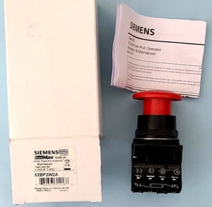 SIEMENS MAX 52BP2W2A Non-Illuminated Push-Pull button - Picture 1 of 10