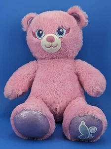 Build A Bear Pink Fairy w Purple Wings  16" Plush 2018 - Picture 1 of 6