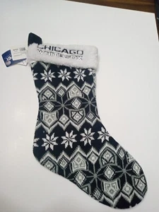 OLD FASHION FOCO MLB Chicago White Sox Ugly Sweater Knit Stocking NEW WITH TAGS - Picture 1 of 3