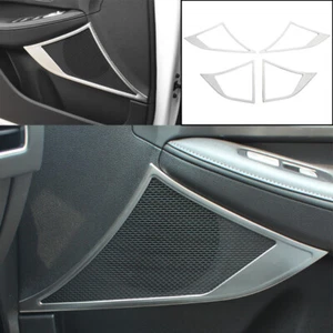 For Hyundai Sonata 2020-2023 Titanium Silver Door Speaker Bezel Frame Cover Trim - Picture 1 of 8