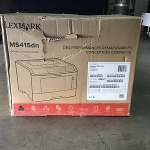 New Lexmark MS415DN Monochrome Laser Printer 35S0260 Sealed Box - Picture 1 of 4