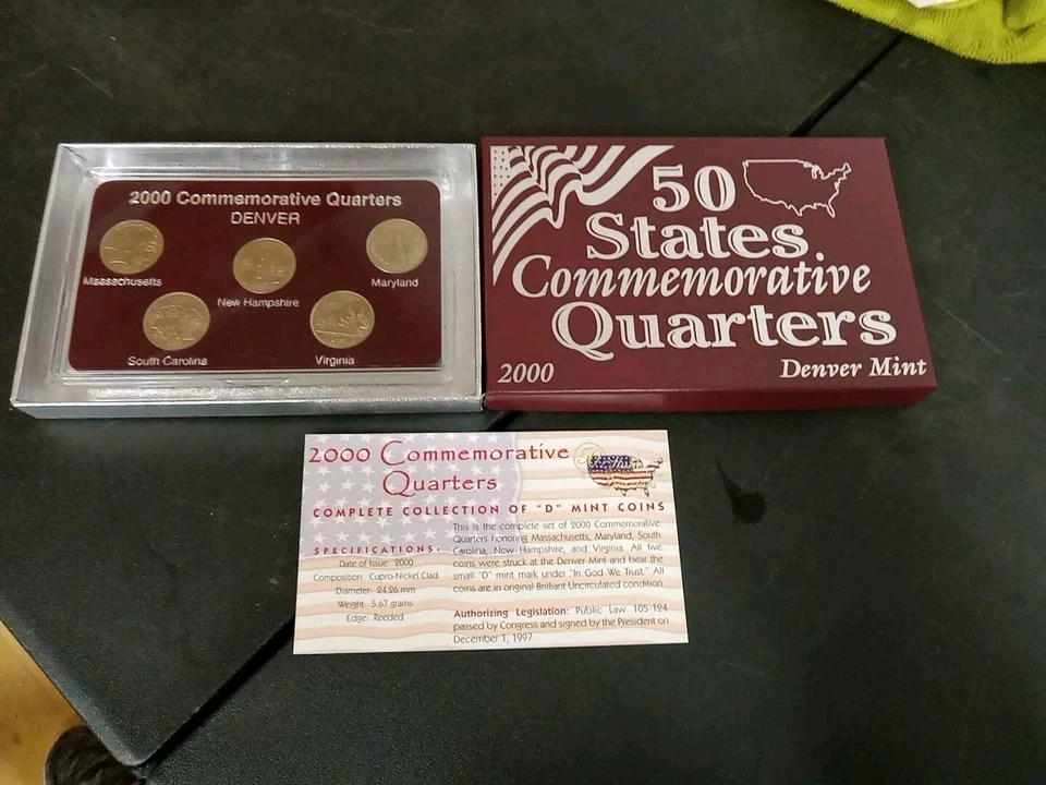 50 States Commemorative Quarters - Denver Mint - 2000 - Image 1 of 1