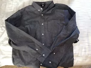 Volcom Dress Shirt Curwin L/S Woven 3xl Slim Fit - Picture 1 of 3